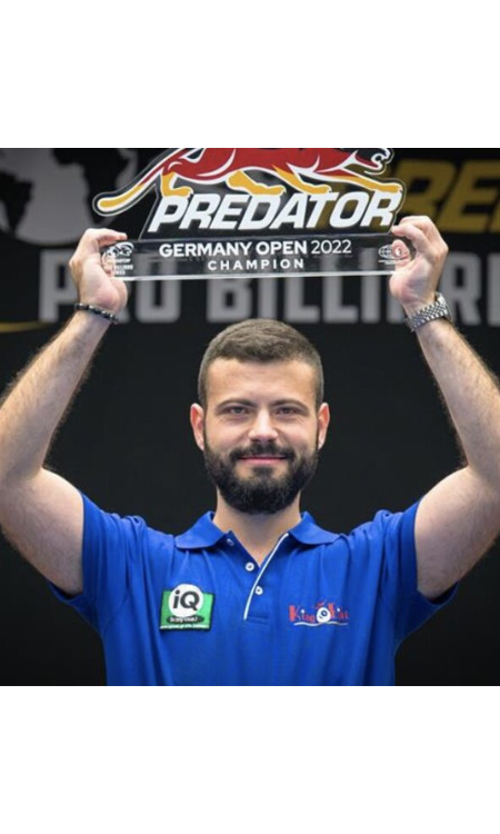 Loukatos Wins Predator Germany Open and Fisher Becomes Three-Time Pro Billiard Series Champion