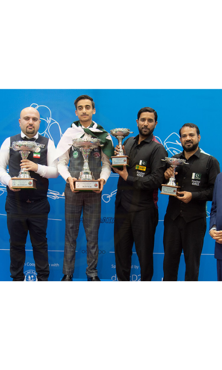 World Snooker Champion 2021 – Ahsan Ramzan from Pakistan