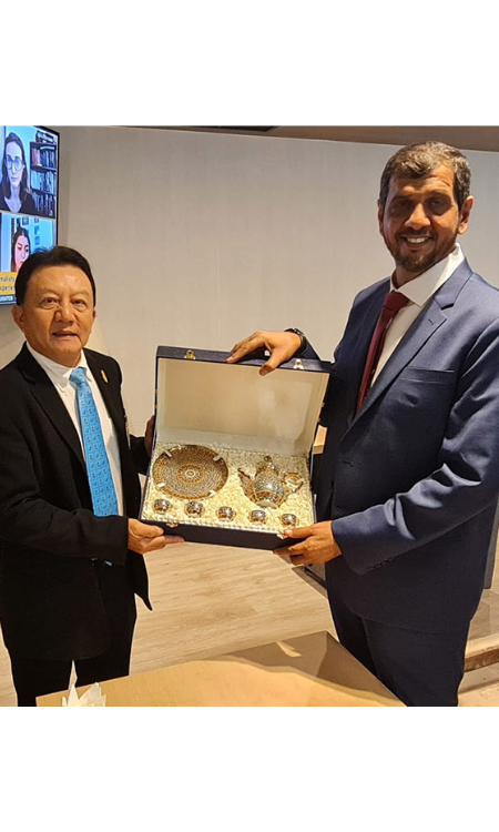 IBSF President Visits Thailand’s National Championship 2022 on Invitation as Guest of Honour