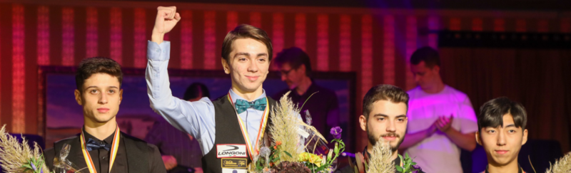 3-Cushion World Championship Juniors – A Star is Born: Burak Hashas is Junior World Champion