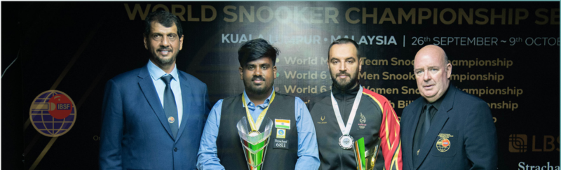 Shrikrishna Wins the World Men 6Red Snooker Title for 2022