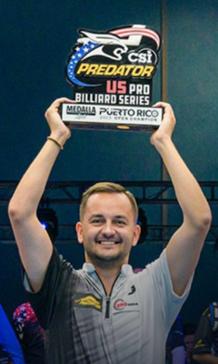 Konrad Juszczyszyn, the New Medalla Light Puerto Rico Open Champion
