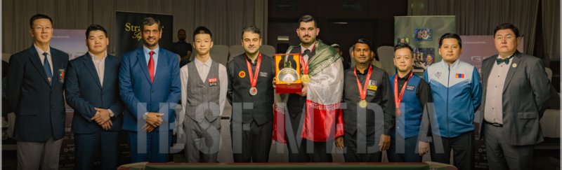 Ali Wins the Mongolia World Cup of Men Snooker 2024