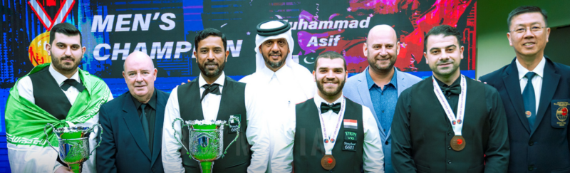 Muhammad Asif Clinches Historic Third IBSF World Men’s Snooker Title