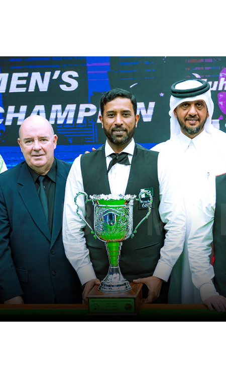 Muhammad Asif Clinches Historic Third IBSF World Men’s Snooker Title