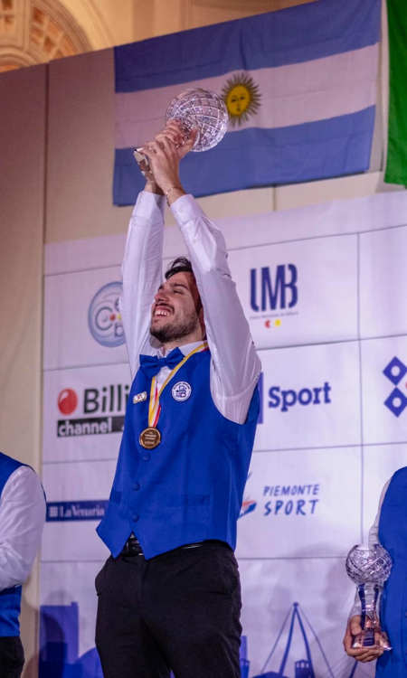 Andrea Ragonesi is the World Champion