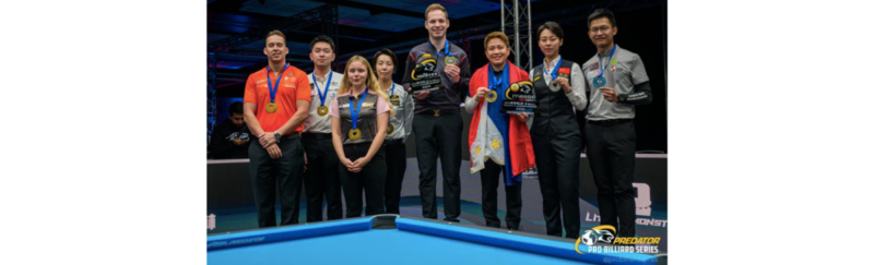 Filler & Amit Triumph as World 8-Ball and World 9-Ball Champions