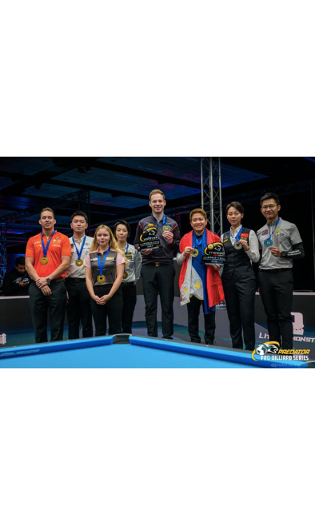 Filler & Amit Triumph as World 8-Ball and World 9-Ball Champions