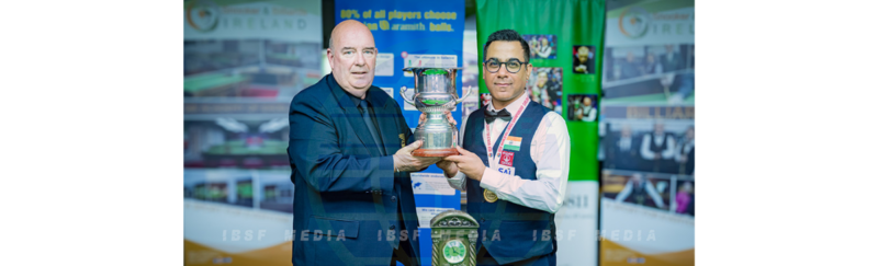 A Week of Exceptional Billiard Sports Action Concludes in Carlow with Sourav Kothari Lifting the 2025 IBSF World Billiards Championship Title