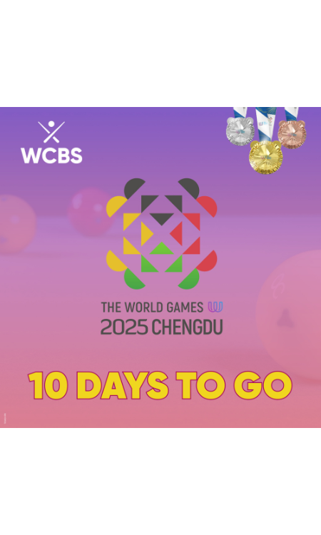 World Games 2025: 10 days to go – Billiards sports on the big stage