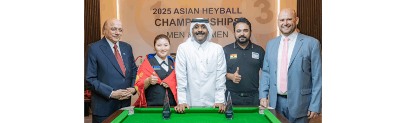 Asian Heyball Championship 2025 Concludes in Amman