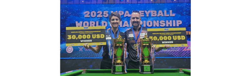 Gareth Potts and Kelly Fisher Crowned 2025 WPA Heyball World Champions